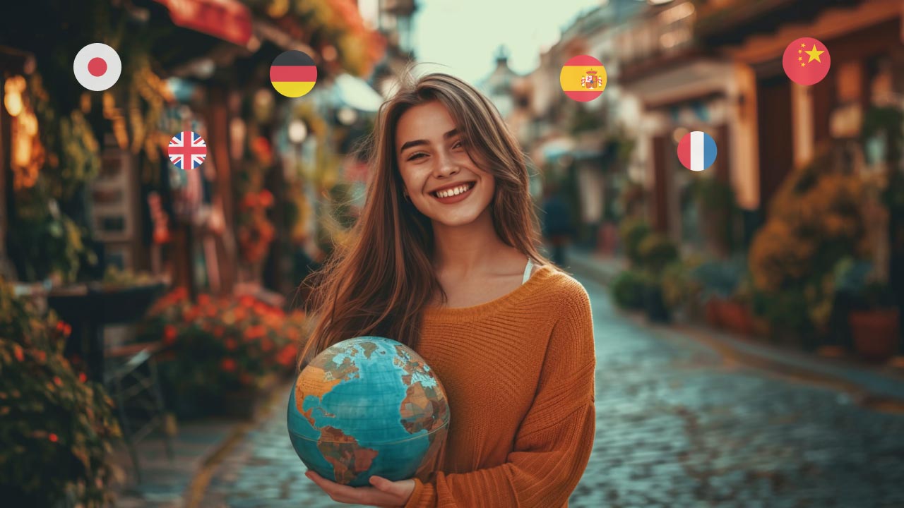 Ucz się języków! <br> Odkrywaj świat